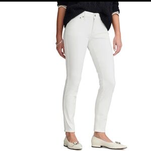 NWT Lucky Brand Ava Mid Rise Skinny — Sz 35/20 — White